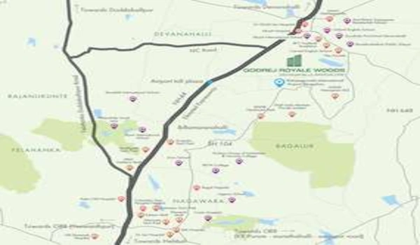 Featured Image of Godrej Woods direction