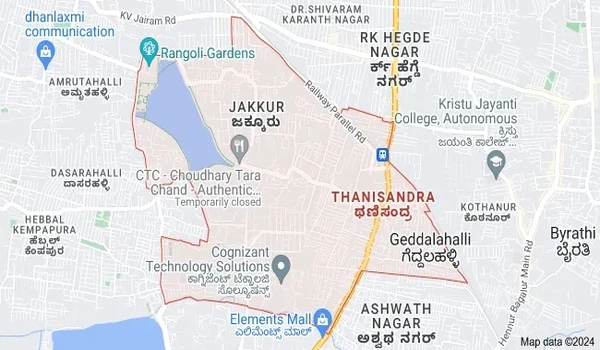 Featured Image of Thanisandra Bangalore Distance