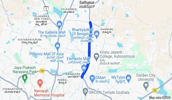 Featured Image of Thanisandra Main Road